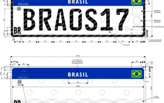 New Mercosur license plate