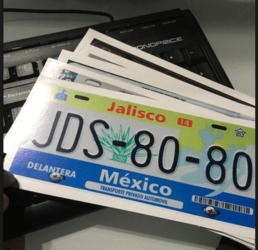 Reflective Sheeting for Mexican Number Plates 1