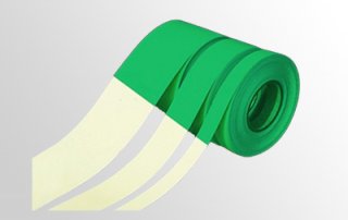 Luminescent Films glow in the dark safety tape