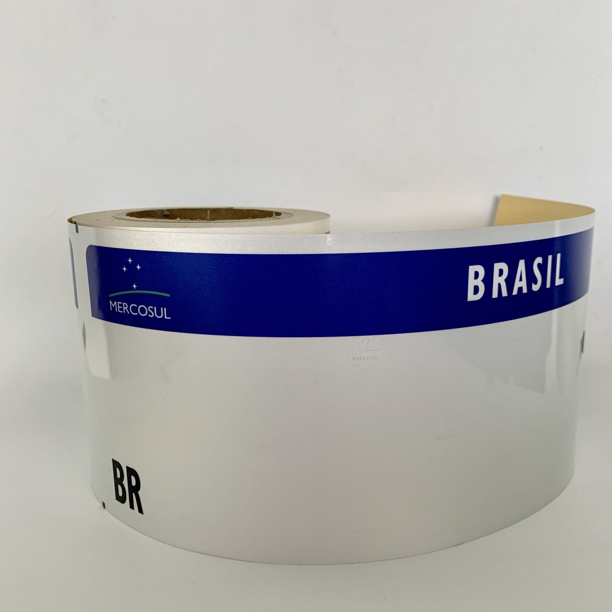 brazil mercosur license plate reflective sheeting