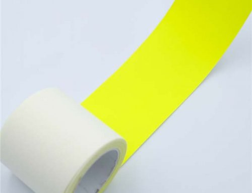 XW10002D Fluorescent Yellow Flame Retardant Reflective Tape