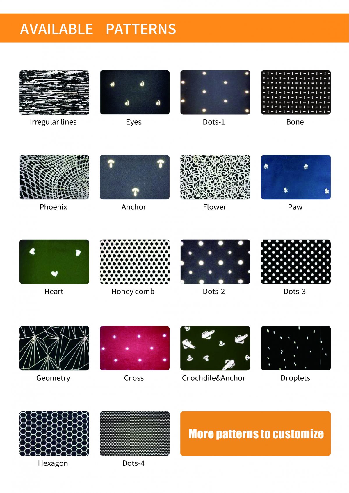 printed reflective fabric reflective fabric supplier XW Reflective