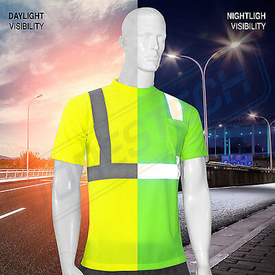 reflective tshirts for runner and workers