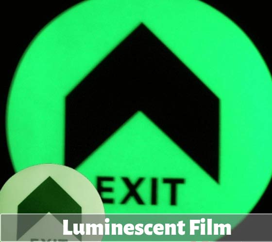 PET Plot Cuting Glow in Dark Tape