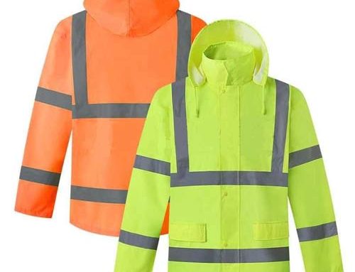 Imperméable réfléchissant haute visibilité