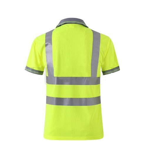 High Visibility Reflective Breathable Safety Polo Shirt