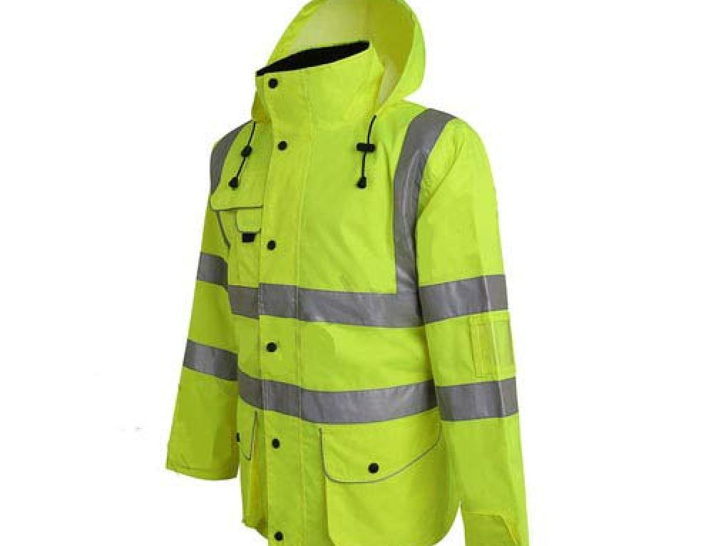 Safety Raincoat Hi Vis Safety Coats Reflective Clothing XW Reflective