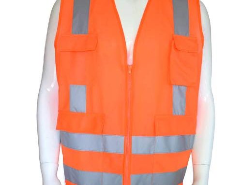 rainbow reflective vest