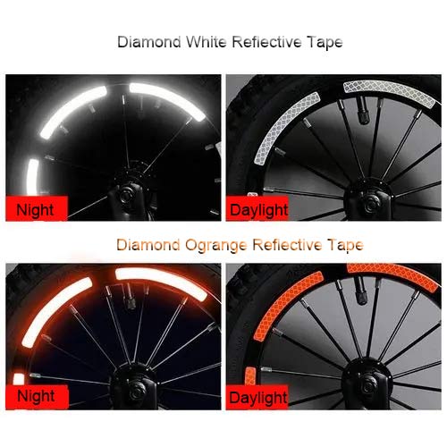 reflective bike tires