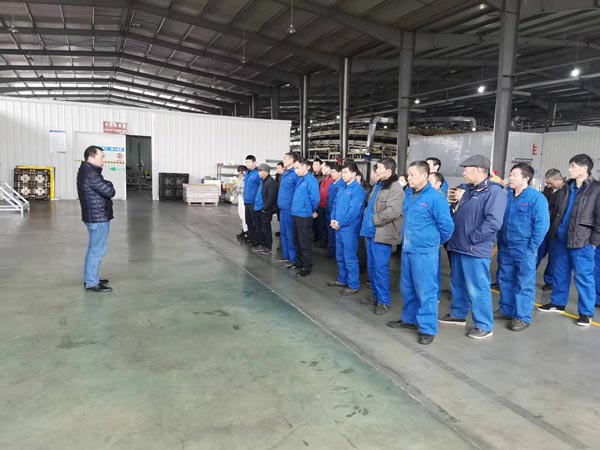 Dawei meeting for reflective sheeting production