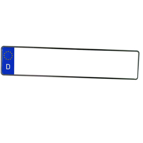 German blank license plate for wholesale