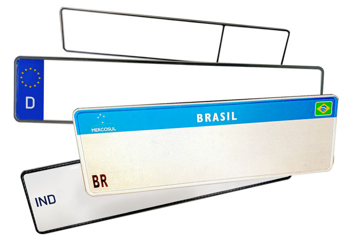 wholesale Blank license plate in countries