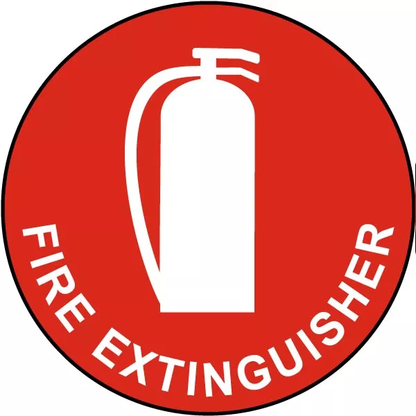 Fire equipment signs