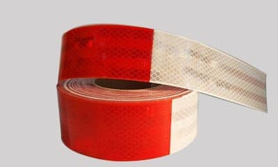 Prismatic conspicuity tape