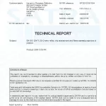 EN20471 certificate for fr reflective fabric