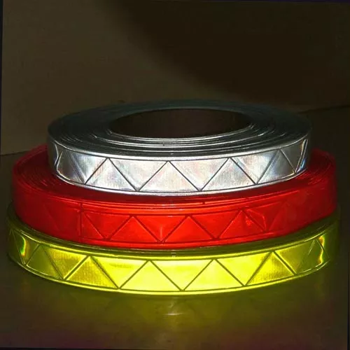 PVC prismatic reflective tape for clothing