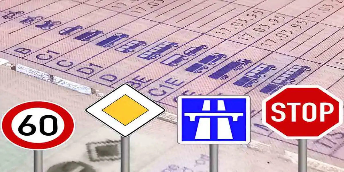 What is the production process of traffic signs