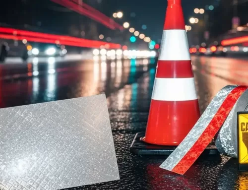 How are the reflection effects of the traffic reflective film?