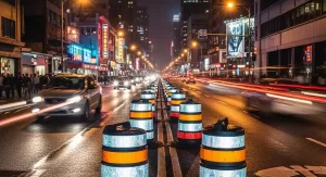 Película reflectante para proteger la seguridad de las personas.