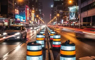 Reflective film to protect people's safety