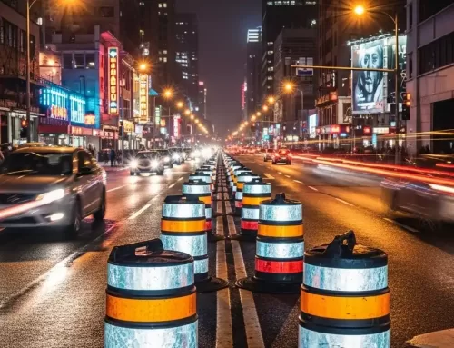Reflective film to protect people’s safety