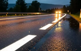 What is full prismatic reflective sheeting
