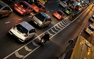 Thailand Vehicle Traffic Map