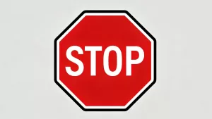stop sign